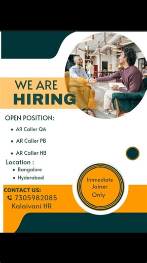 MedPro Coders | MEDICAL CODING TIPS on Instagram: "WE ARE HIRING OPEN POSITION: AR Caller QA AR Caller PB AR Caller HB Location: Bangalore Hyderabad CONTACT US: 7305982085 Kalaivani HR #medicalcodingjob #medical #hiring #intaviral♥️"