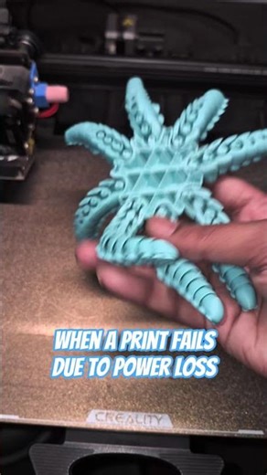 When A Print Fails Due To Power Loss