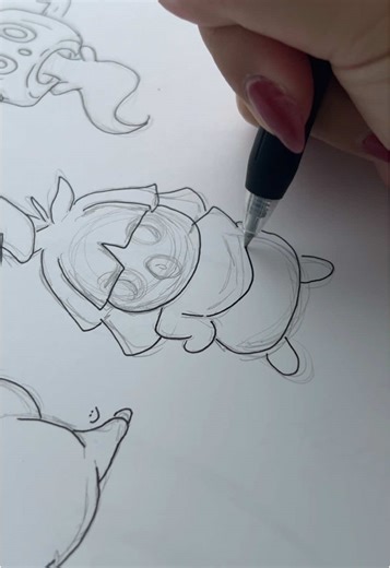 not my fav that I drew but I love how expressive smoochum is #smoochum #pokemon #doodle