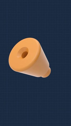 Handle cbp–27022026-021.02🛟 3D CAD practice Autodesk Inventor #3d #cad #practice