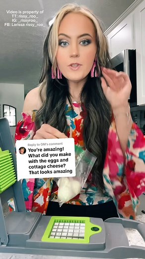 Ranch Parmesan Egg Salad! You can blend the cottage cheese for smoothness or sub for nonfat plain Greek yogurt. #recipe #cook #mealideas #highprotein #lowcarb #highproteinrecipes #highproteinmeals #delish #mealinspo #cottagecheese #cottagecheeserecipes #weightloss #eggsalad #ranch #fatloss #macrofriendly #macrofriendlyrecipes #macrofriendlymeals | Larissa Krebbs