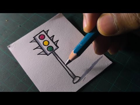 "Master the Art of Drawing a Traffic Light: Step-by-Step Guide for Beginners!"