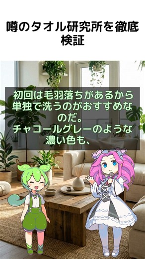 Amazonで爆売れ中の○○がホテルのような使い心地でヤバい！ #タオル研究所 #便利グッズ【ずんだもん&四国めたん解説】