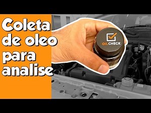 Coleta de óleo para análise OilCheck