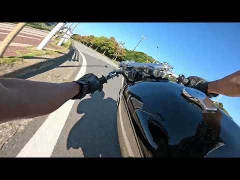 1993 YAMAHA SR400 1JR Cafe racer custom test ride カフェレーサー