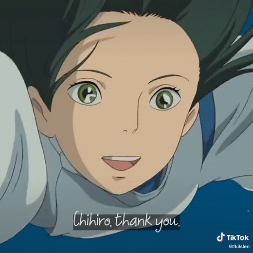 Heartwarming Scene from Spirited Away: Kohaku and Chihiro