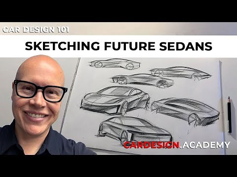Car Design 101: Sketching Future Sedans in Perspective