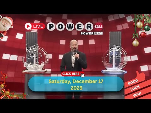 Powerball Numbers Dec 20 2025, Powerball drawing live Results | powerball drawing live today
