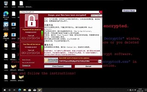 病毒展示：勒索病毒Wcry