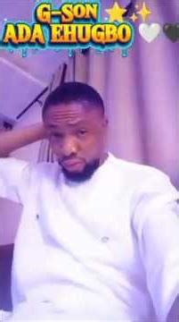 G-Son ⭐ ADA EHUGBO 🤍🖤