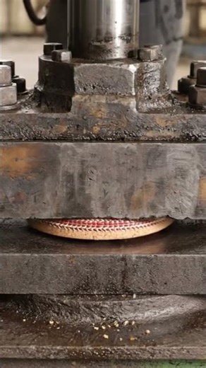 Hydraulic Press vs Leather Cricket Ball: The Ultimate Crush! 🏏💥