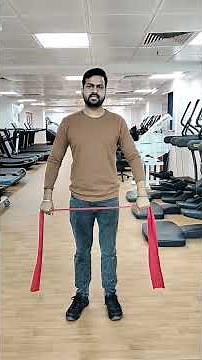 Theraband exercises for Supraspinatus | Best Exercises for Supraspinatus Muscle #rotatorcuff #gym