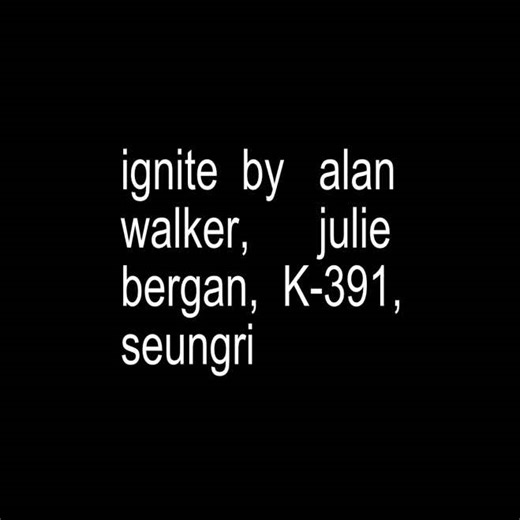 Lirik Lagu Ignite: Rasa Manis dan Sakit