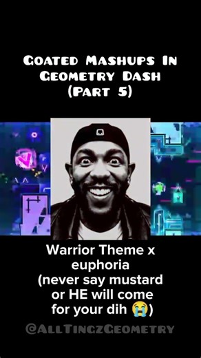 goated mashups in geometry dash (part 5) 🤫 #geometrydash #gd #shorts #gaming #trending #popular