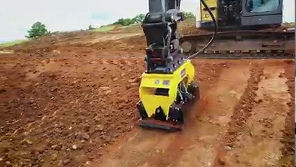 20 reactions | Soil compaction with Epiroc HC 850 hydraulic compactor. #EpirocAttachmentTools #compaction | Epiroc Demolition & Recycling | Facebook