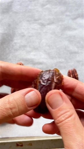 6.2K views · 68 reactions | Homemade pecan turtles with date caramel | LeelaLicious | Facebook