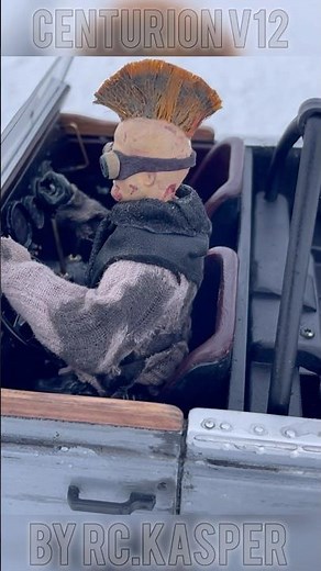 #rc Centurion v12 Merlin no Bell Aurens scratchbuild #rccar #shorts #custom #scale