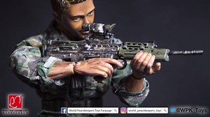 Custom painting of the 1:6 World Peacekeepers figure - Part two #m&cToyCentre #actionfigure #actionfigures #militarytoy #navy #navyseal #seal #worldpeacekeepers #powerteamelite #powerteamfigure #onesixthscale #12inchfigure #12inchfigures #toy #toys #collection #custom #painting | World Peacekeepers Toys Fanpage