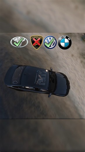 GTA V Insane Bridge Stunts! 🚗💥 Toyota, Lamborghini, Volkswagen & BMW!