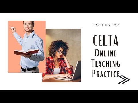 CELTA Teaching Practice Online- top tips from ELT-Training