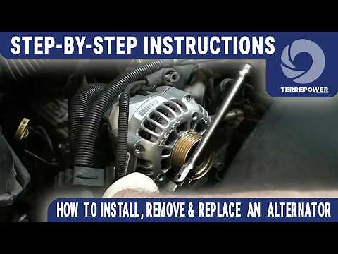 How to Install / Remove & Replace an Alternator