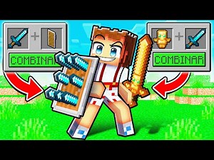 I PASS MINECRAFT BUT I CAN COMBINE ANY ITEMS