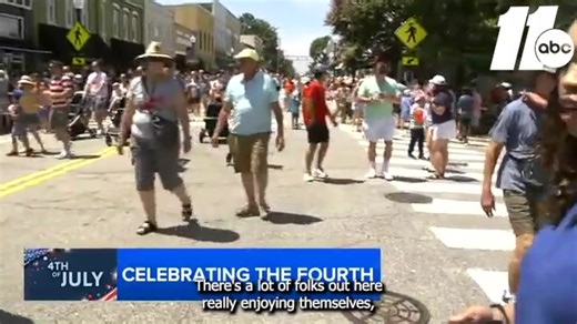 Get your red, white and blue ready; Independence Day celebrations are taking place in the Triangle and across central and eastern North Carolina. https://abc11.com/post/list-2025-july-4th-fireworks-displays-raleigh-durham-fayetteville-nc/16791312/ | ABC11 WTVD