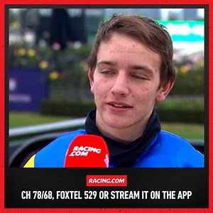 Curran gives Matty Cartwright 💯 career winners. 😍 | Racing.com