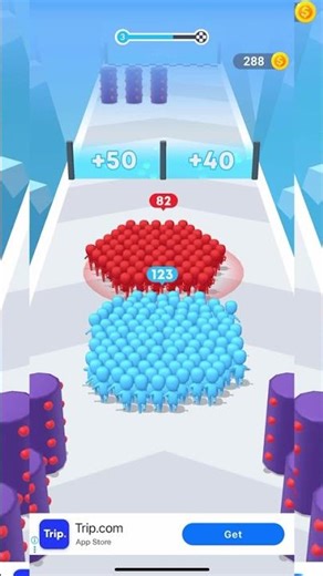 Count Master :Crown Runner 3D-Level 3 Gameplays#shortvideo #shorts