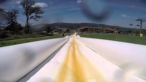 2,000 ft slip n' slide...yes, please!