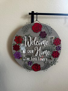 Welcome Home Sign Digital File - Etsy UK