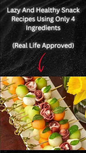 5 Lazy Snack Recipes 🍿 | Quick & Easy Snacks Anyone Can Make
