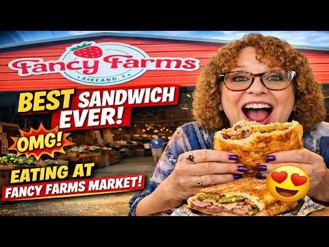 Eating Facebook Suggested Fancy Farms Market! The Ultimate Cuban Sandwich Experience in Lakeland!
