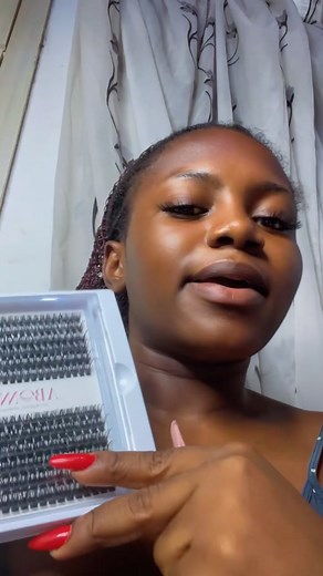 Cluster lashes for the win