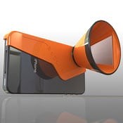 3DCone Stereoscopic iPhone Camera Adapter (video)