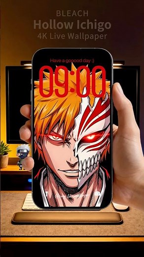 Hollow Ichigo Live Wallpaper 4K #Bleach #livewallpaper