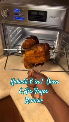 Kalorik 6 in 1 countertop toaster oven & #solaraairfryeroven#amzonmustbuy#kitchen#dining#review