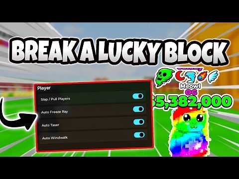 *NEW* Break a Lucky Block Script (PASTEBIN 2026) (AUTO FARM LUCKY, AUTO FARM OG, KICK SAMMY)
