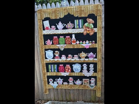 Episode 99 ~ Part 3 ~ BOOKSHELF Quilt tutorial ~ Constructing our Shelves