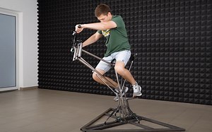 Motorcycle Simulation Rig Is Off To The Races