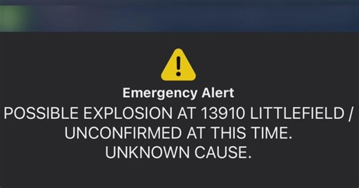 Detroit explosion alert accidentally sent to multiple communities