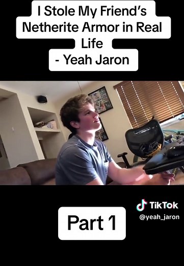 The greatest heist in Minecraft #yeahjaron #minecraft | minecraft