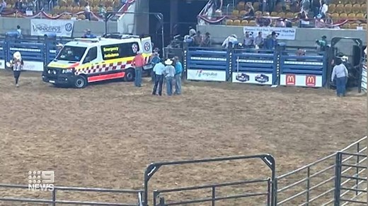 A heartbroken family and a sporting community are in shock tonight after a man was killed by a bull at Tamworth. #9News | Nightly at 6.00pm | 9 News