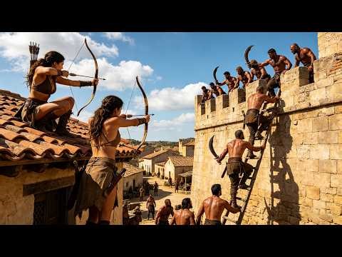 1,000 bandits raided the village, only to find it riddled with traps, heavy casualties