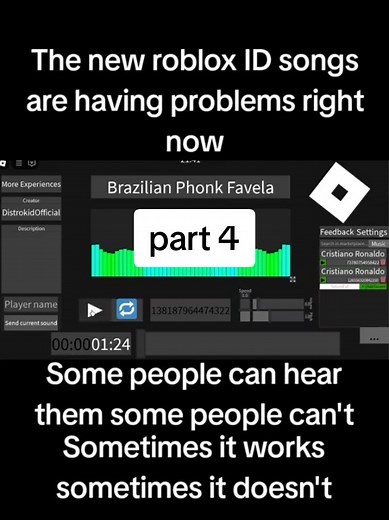 Resolving Roblox Music ID Issues