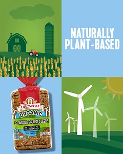 When you buy Oroweat Organic Breads, not only are you choosing a product that’s sustainably baked using USDA Organic ingredients, but you’re also choosing benefits that are unique to each loaf. So, no matter which you pick, it’s always a great (and planet-friendly!) choice. Tap to learn about our Organic 22 Whole Grains & Seeds Bread: https://oroweat.com/breads/organic-non‑gmo/22-grains-seeds | Oroweat Bread