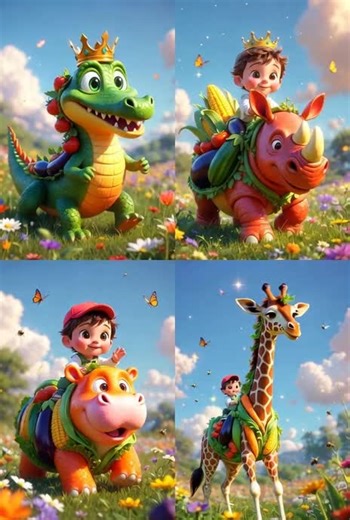 Adorable Crocodile Moments