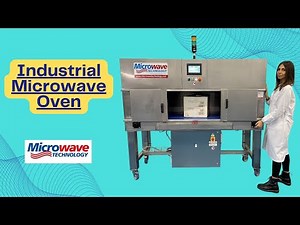 Microwave industrial Oven for Heating or Defrosting!! Microwave Technology industrial solutions!!