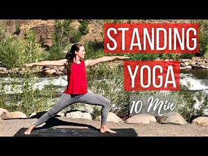 10 min Standing Yoga Full Body Stretch - Yoga Without a Mat