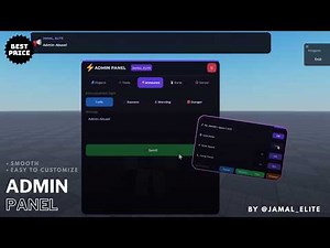 ⚡ Nova Admin System — The Most Complete Admin Panel for Roblox